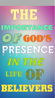 The Importance Of Gods Presence In The Life Of Believers.pdf